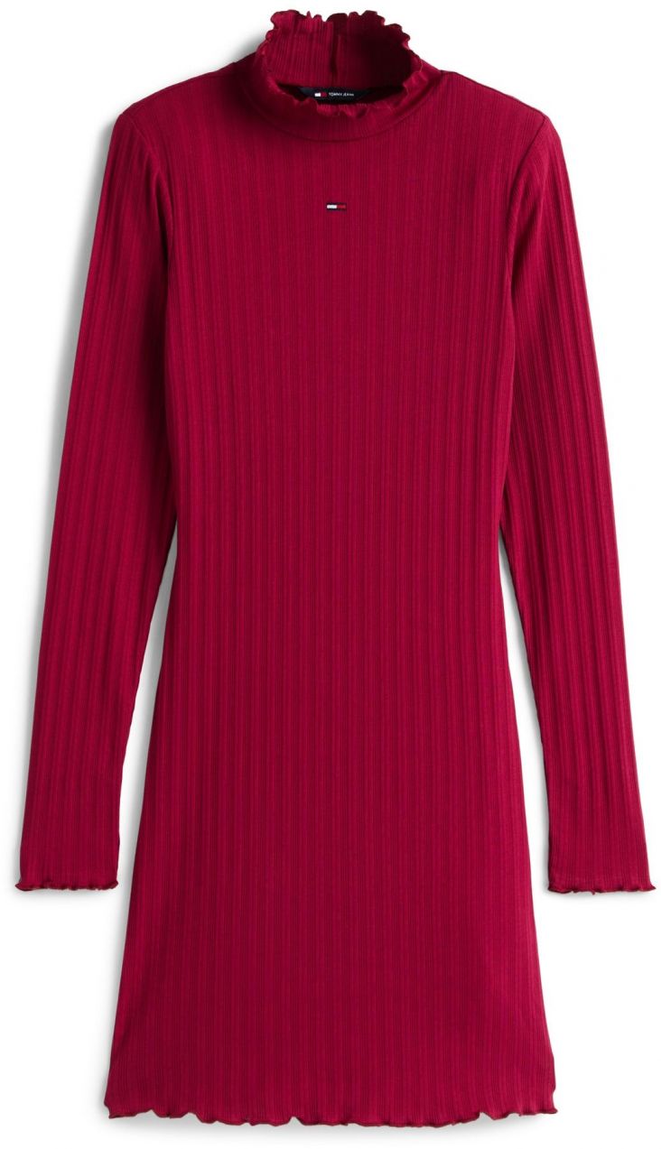 Tommy Jeans Šaty  farba lesného ovocia