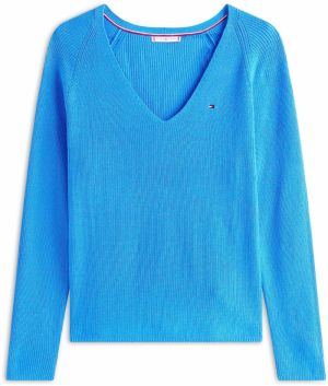 TOMMY HILFIGER Sveter  nebesky modrá