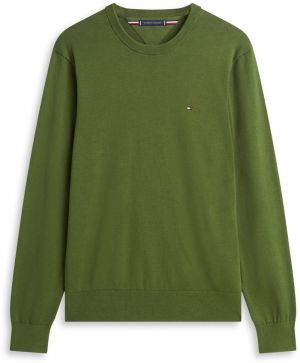 TOMMY HILFIGER Sveter 'Essential'  olivová