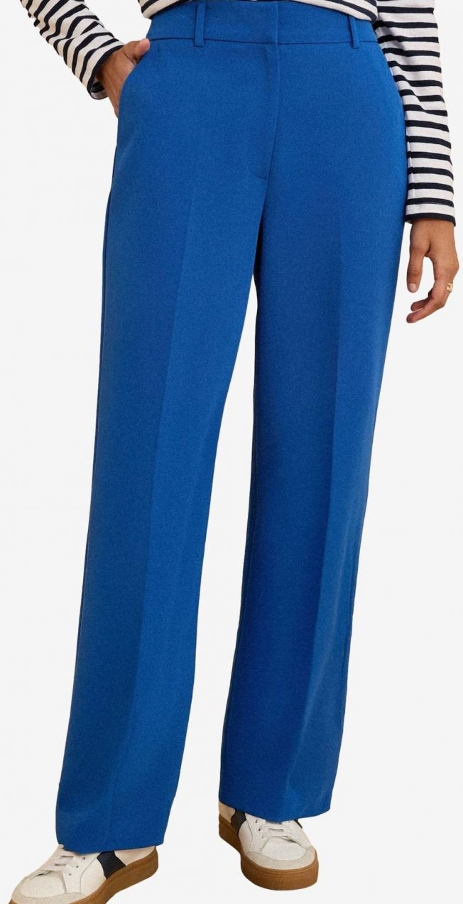 love & roses Nohavice s pukmi  modrá