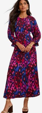 love & roses Šaty  modrá / námornícka modrá / fialová / tmavočervená