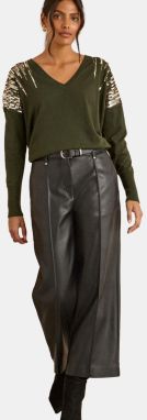 love & roses Sveter  olivová