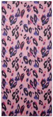 love & roses Šál  modrofialová / purpurová / eozín / čierna