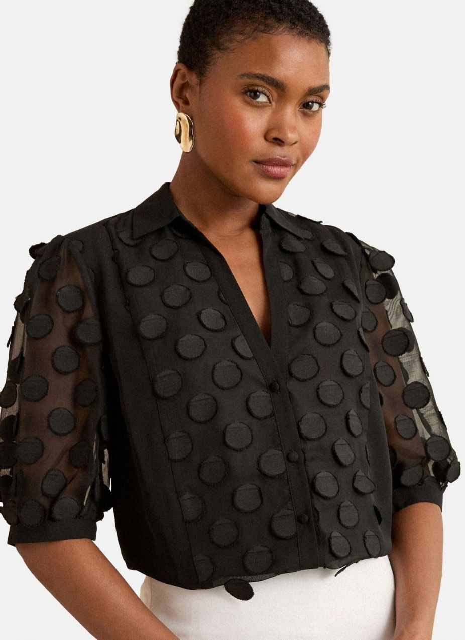 love & roses Blúzka  čierna