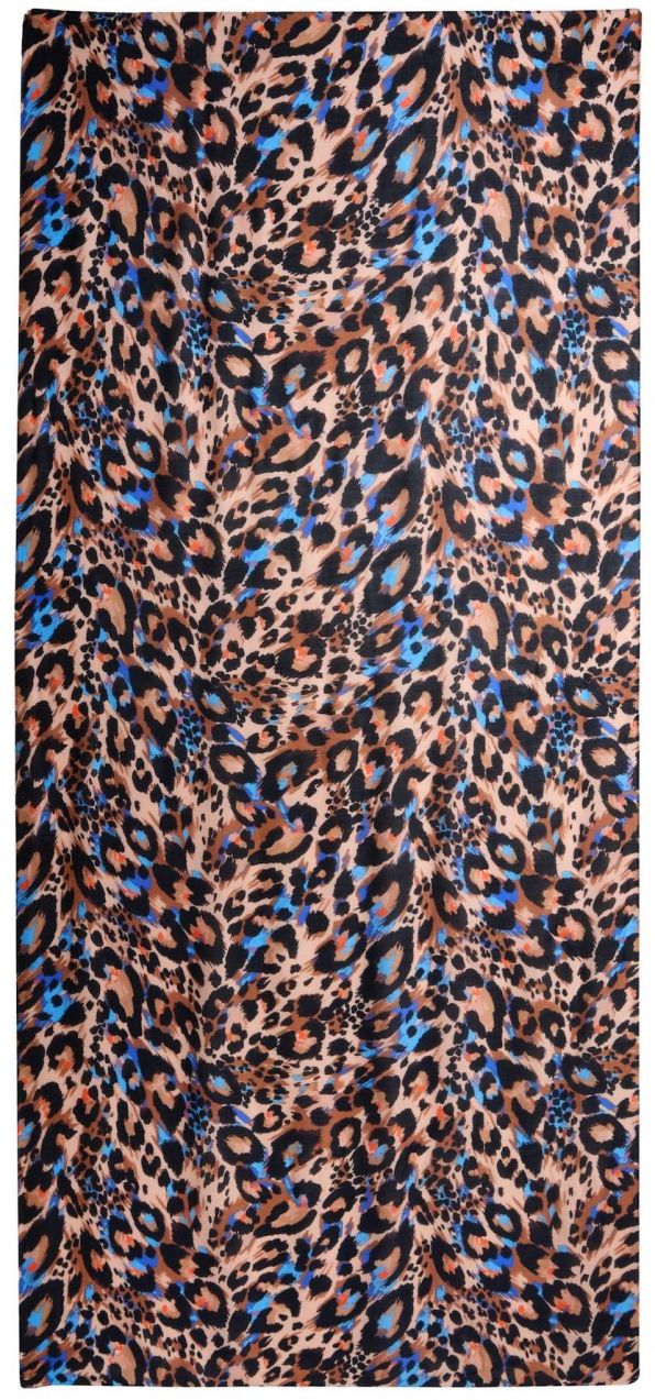 love & roses Šál  modrá / hnedá / brokátová / čierna