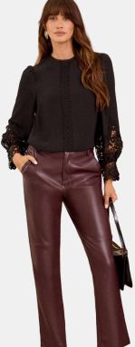 love & roses Blúzka  čierna