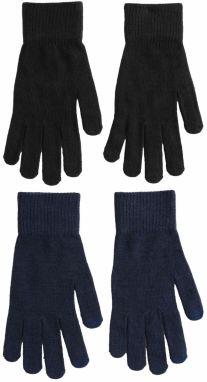 Next Prstové rukavice  tmavomodrá / čierna