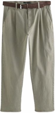 Next Plisované nohavice  kamenná