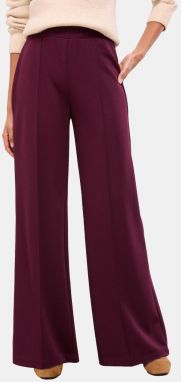 Lipsy Nohavice s pukmi  vínovo červená