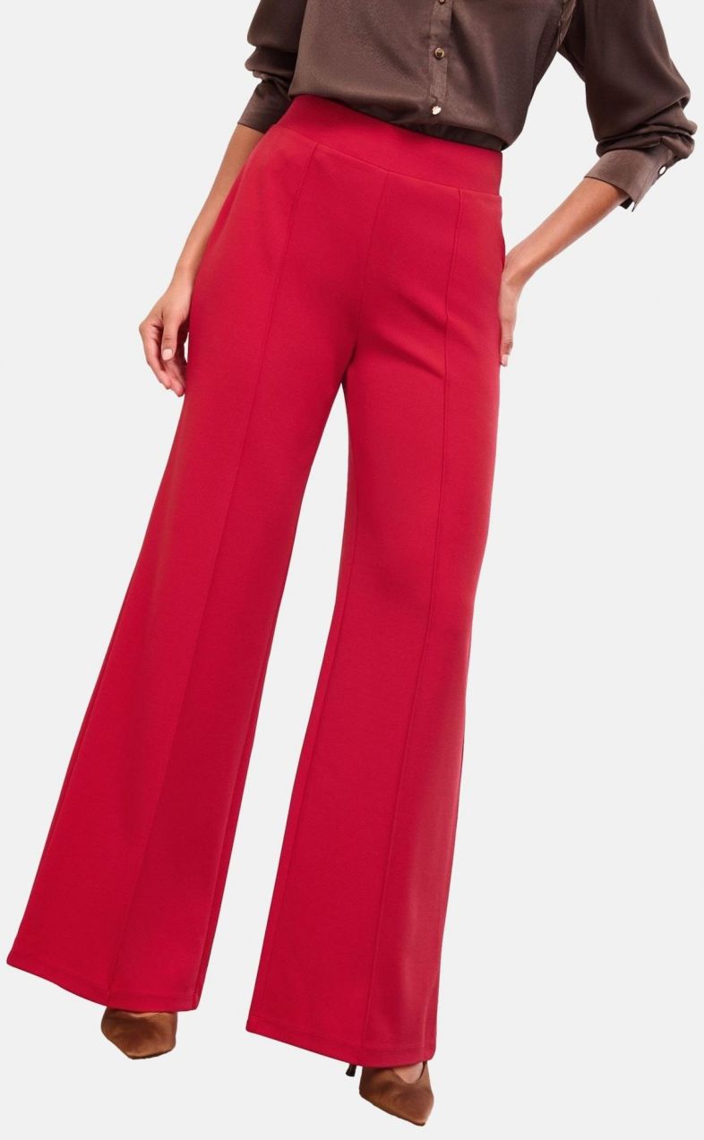 Lipsy Nohavice s pukmi  červená