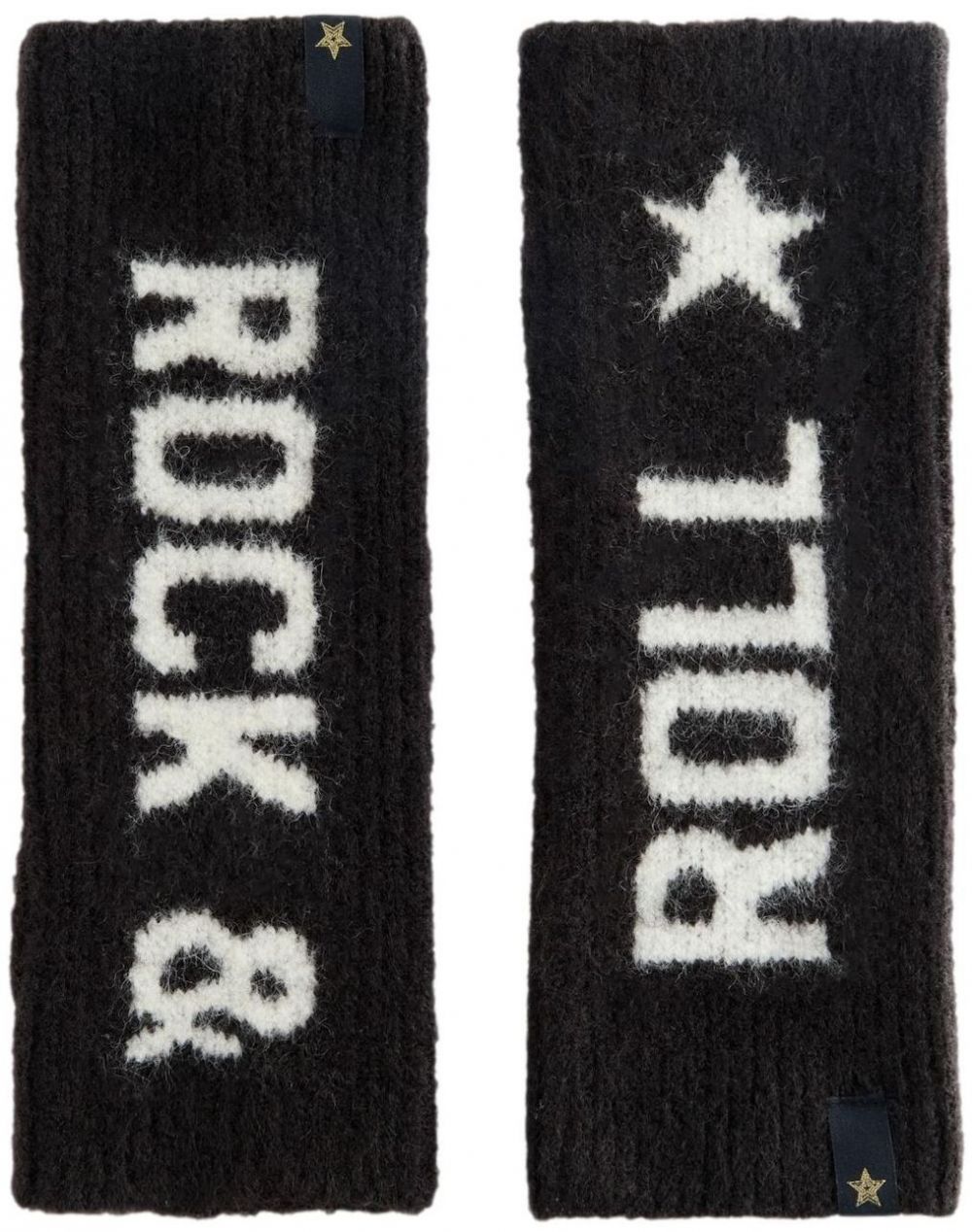 Rockett St George Rukavice s manžetou  čierna / biela