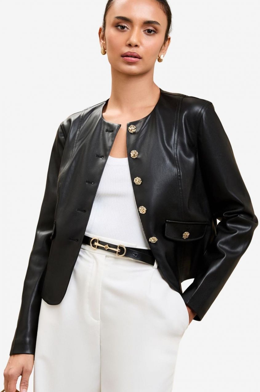 Lipsy Prechodná bunda  čierna