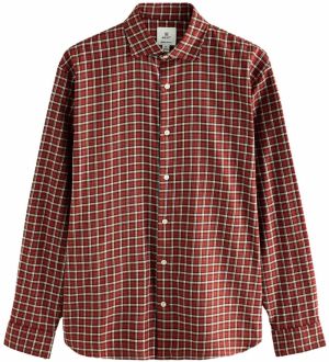 Next Košeľa  svetlohnedá / pastelovo žltá / tmavooranžová / biela