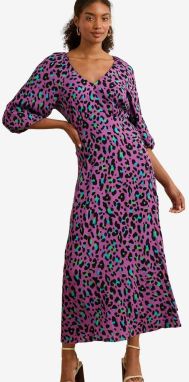 love & roses Šaty  svetlomodrá / fialová