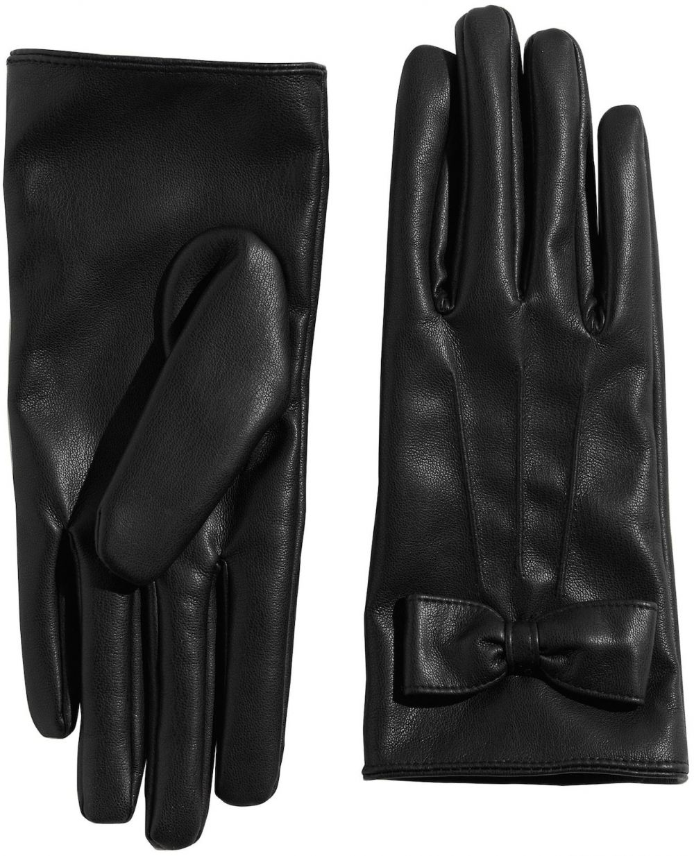 love & roses Prstové rukavice  čierna