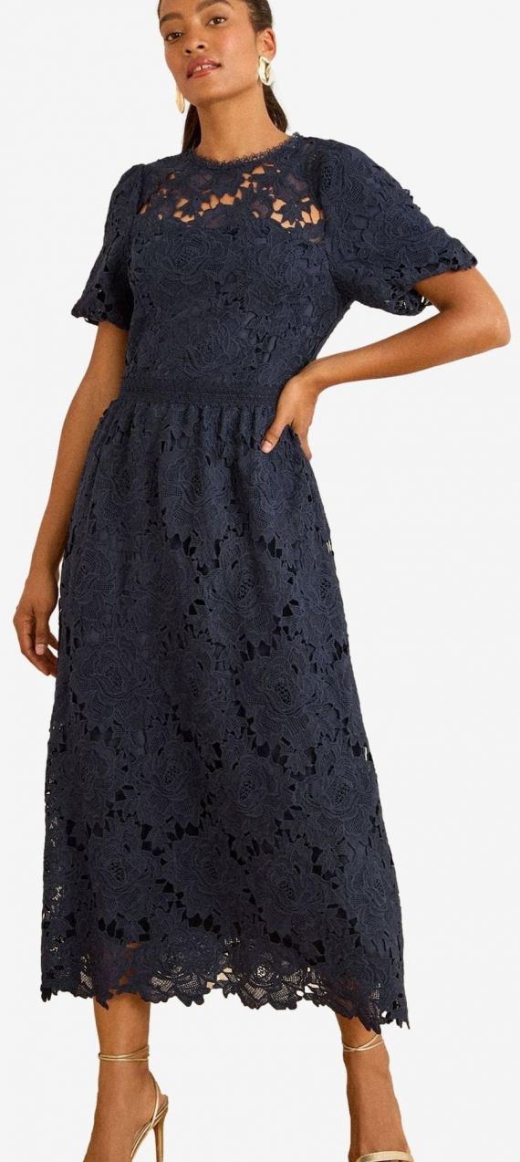 love & roses Šaty  námornícka modrá