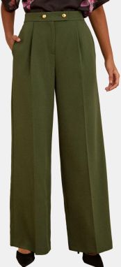 love & roses Nohavice s pukmi  zelená