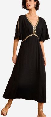 love & roses Šaty  zlatá / čierna