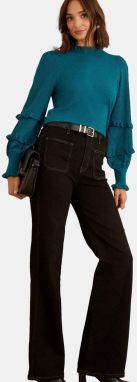 love & roses Sveter  modrozelená