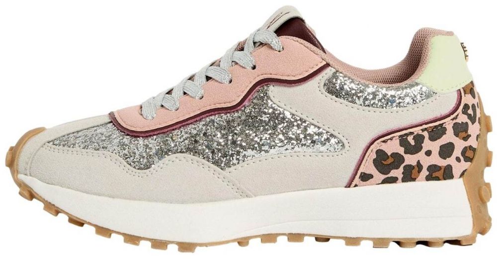 love & roses Nízke tenisky  ružové zlato / sivá / strieborná