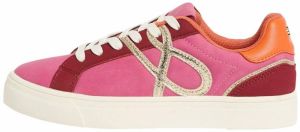 love & roses Nízke tenisky  slonová kosť / oranžová / ružová / červená