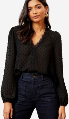 love & roses Blúzka  čierna