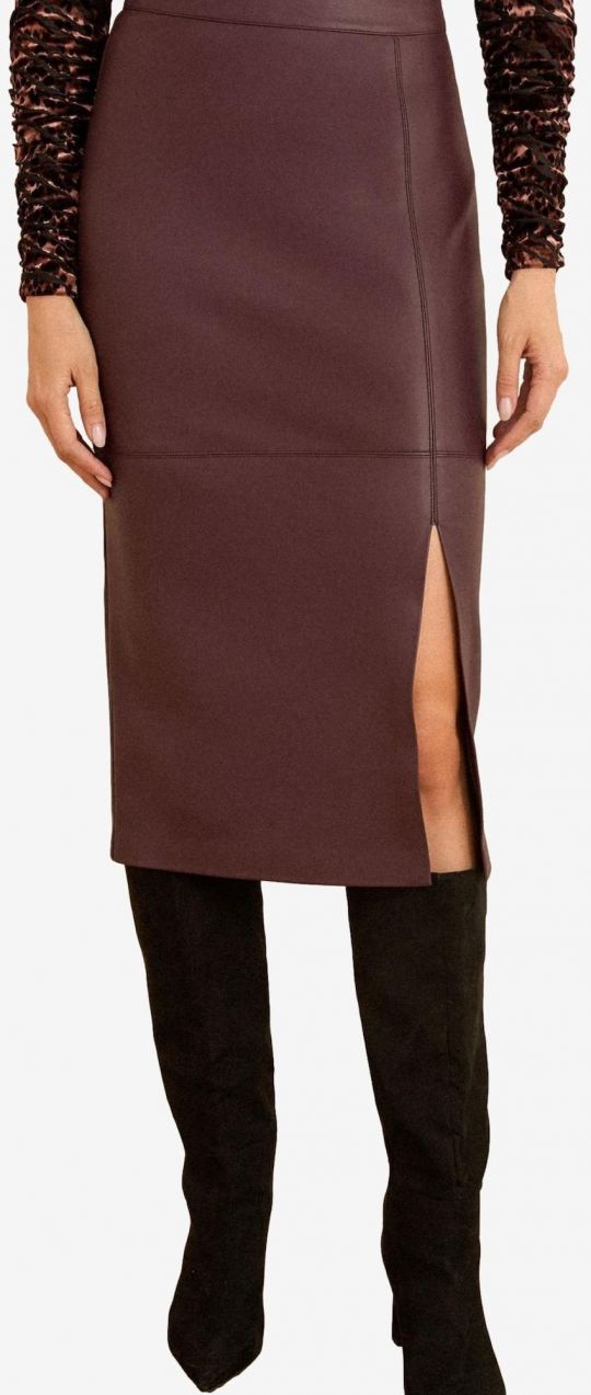 love & roses Sukňa  burgundská