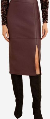 love & roses Sukňa  burgundská