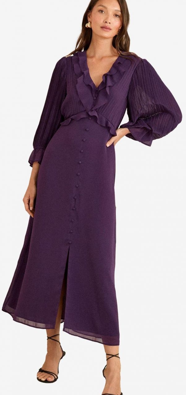 love & roses Šaty  fialová