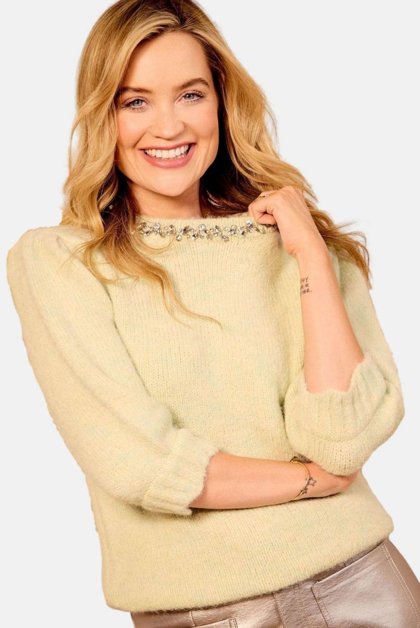 love & roses Sveter  kaki