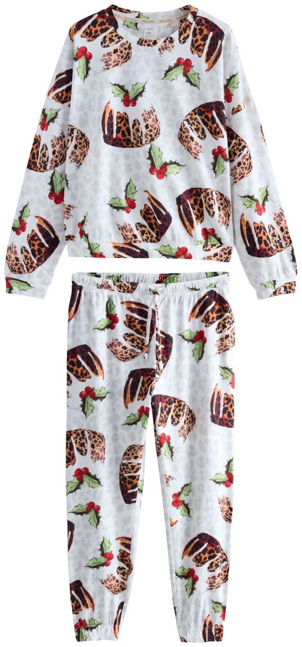 Next Pyžamo  krémová / zmiešané farby