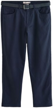 Next Chino nohavice  námornícka modrá