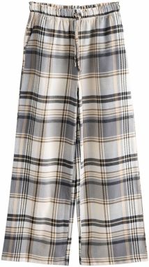 Next Pyžamové nohavice  béžová / svetlosivá