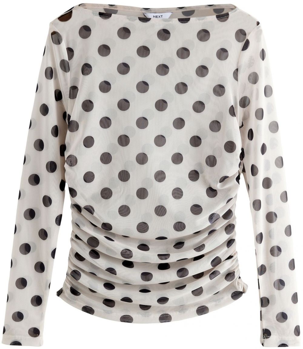 Next Tričko  čierna / biela