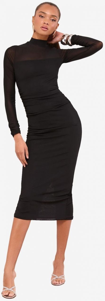 Lipsy Šaty  čierna