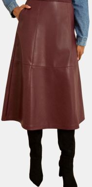 love & roses Sukňa  bordová