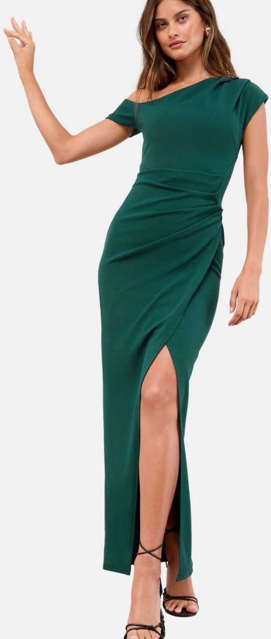 Lipsy Večerné šaty  jedľová