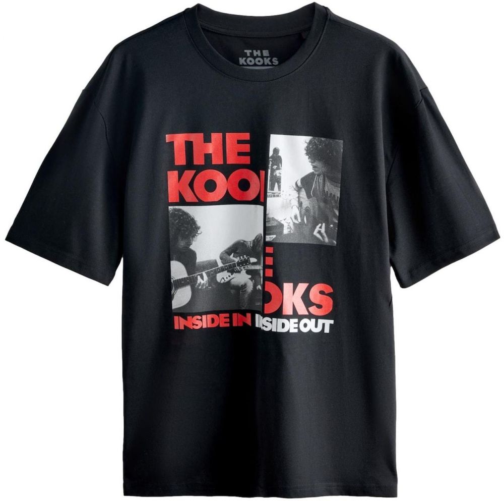 Next Tričko  sivá / červená / čierna