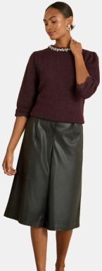 love & roses Sveter  farba lesného ovocia