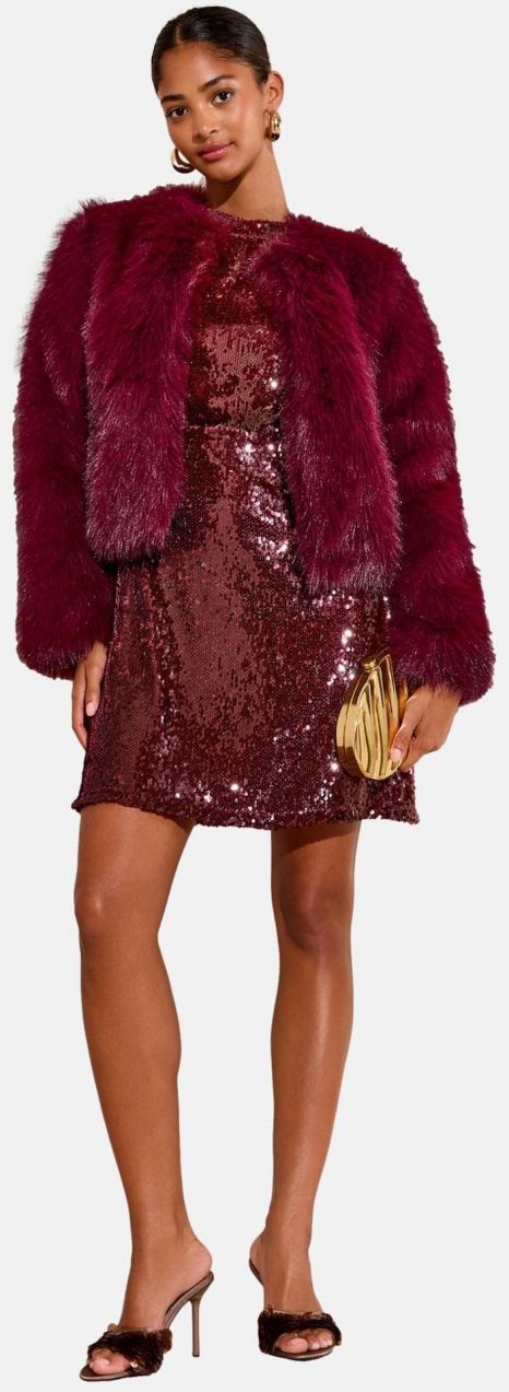 Friends Like These Prechodná bunda  burgundská