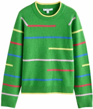 Next Sveter  modrá / svetložltá / zelená / červená