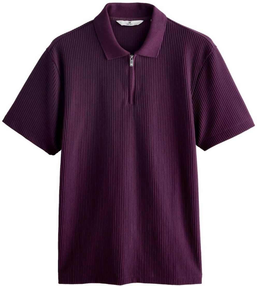 Next Tričko  baklažánová