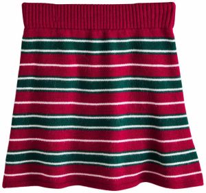 Next Sukňa  jedľová / burgundská