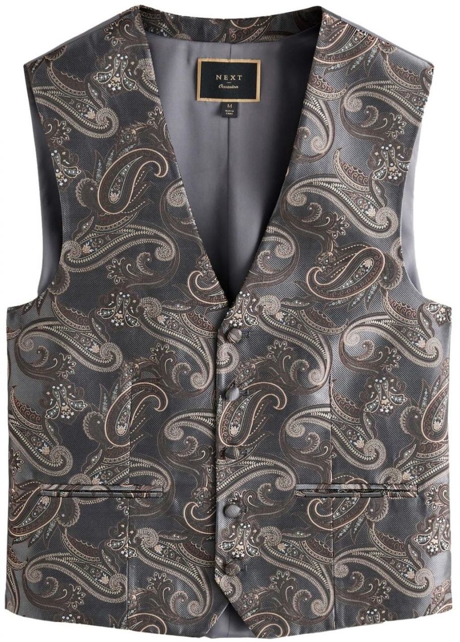 Next Vesta k obleku  mokka / sivá