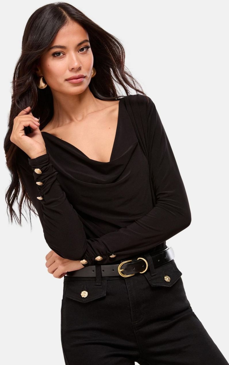 Lipsy Blúzka  čierna