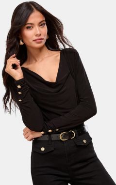 Lipsy Blúzka  čierna