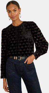 love & roses Blúzka  čierna