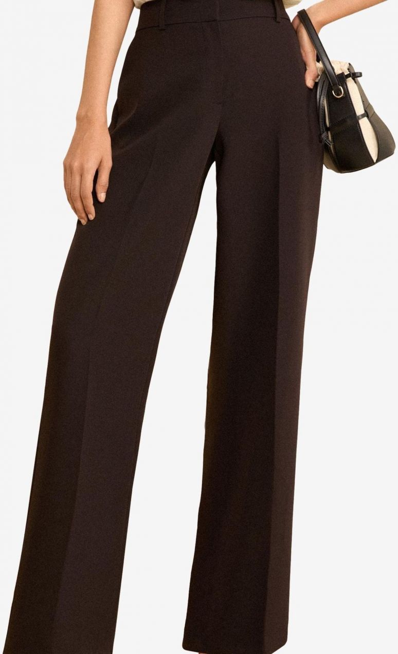 love & roses Plisované nohavice  čierna