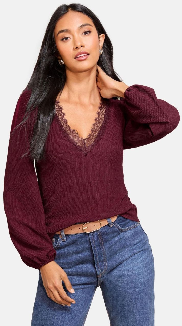 Friends Like These Top  burgundská