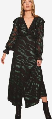 love & roses Šaty  mätová / čierna